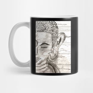 Buddha in the wind Mug